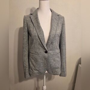 Banana Republic Light Gray Women's Blazer